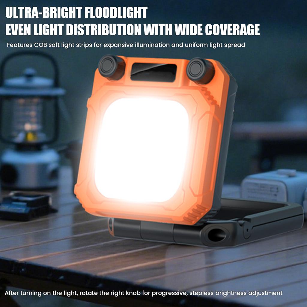 Hand Crank LED Camping Lantern Rechargeable Tent Light with Stand Camping Light for Outdoor Emergency Lamp