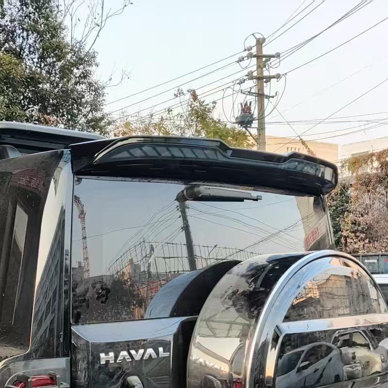 Compatible Haval H9 LED Taillight Spoiler - ABS Sport Style