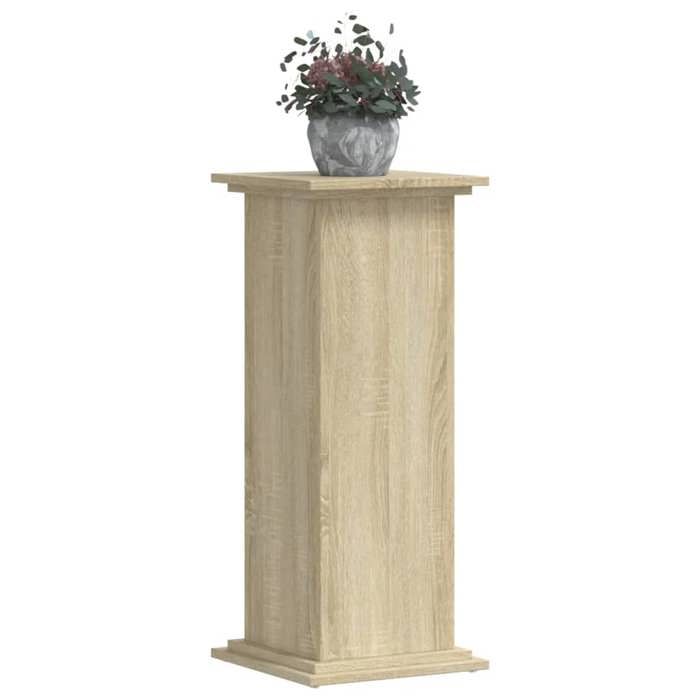 VidaXL Support pour plantes chêne sonoma 33x33x80 cm bois d'ingénierie 852971