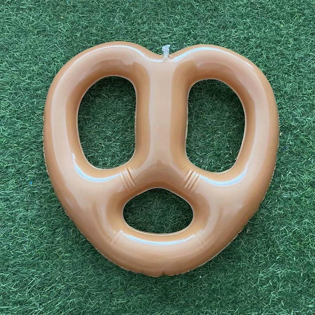 5-pack 15-tums pretzelballonger, Oktoberfest-tema uppblåsbara festdekorationer för födelsedag, jul, festival & ölfest