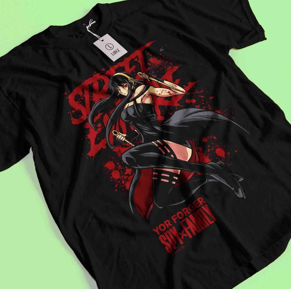 

Футболка Spy X Family Футболка Аня Футболка Лойд Йор Форджер Футболка Бонд Сильвия Футболка Дэмиан 4XL