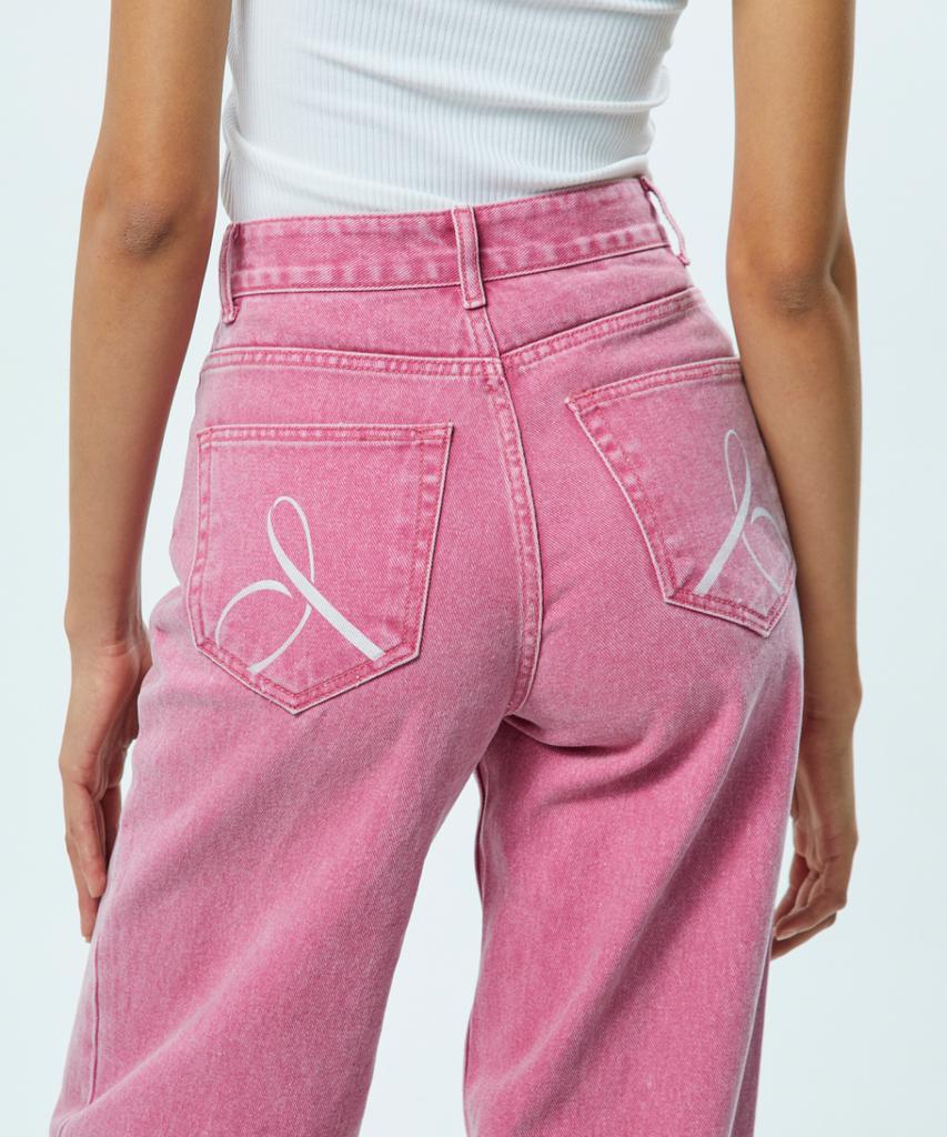 JINBARBIE Rolled-Up Pants Indie Pink