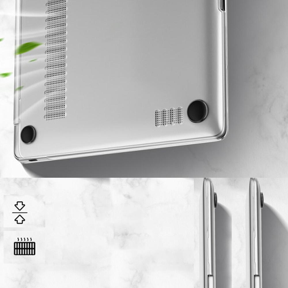 HardShell Case for Apple MacBook Air M3 13.6 (Clear)