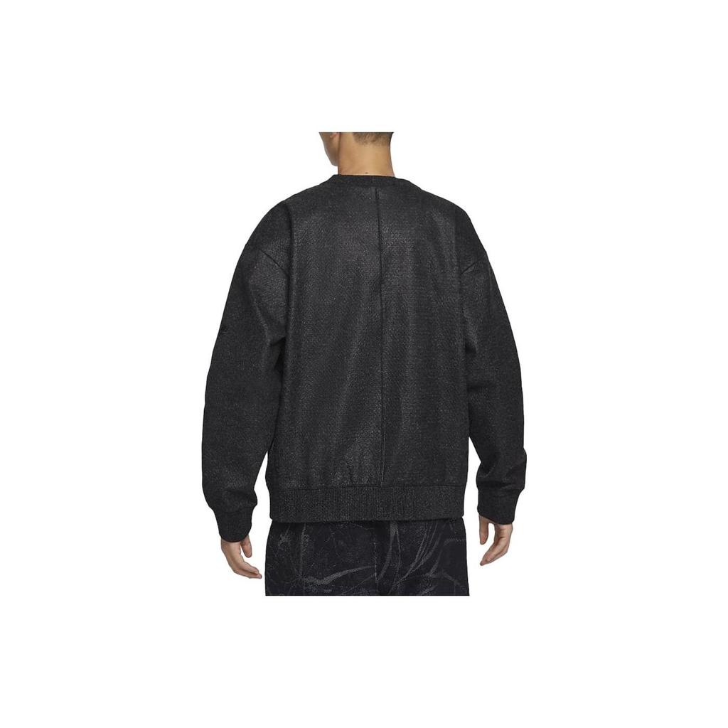 Nike Forward Sweatshirts Men's Black Crew Neck Moderate Regular FB7432-060