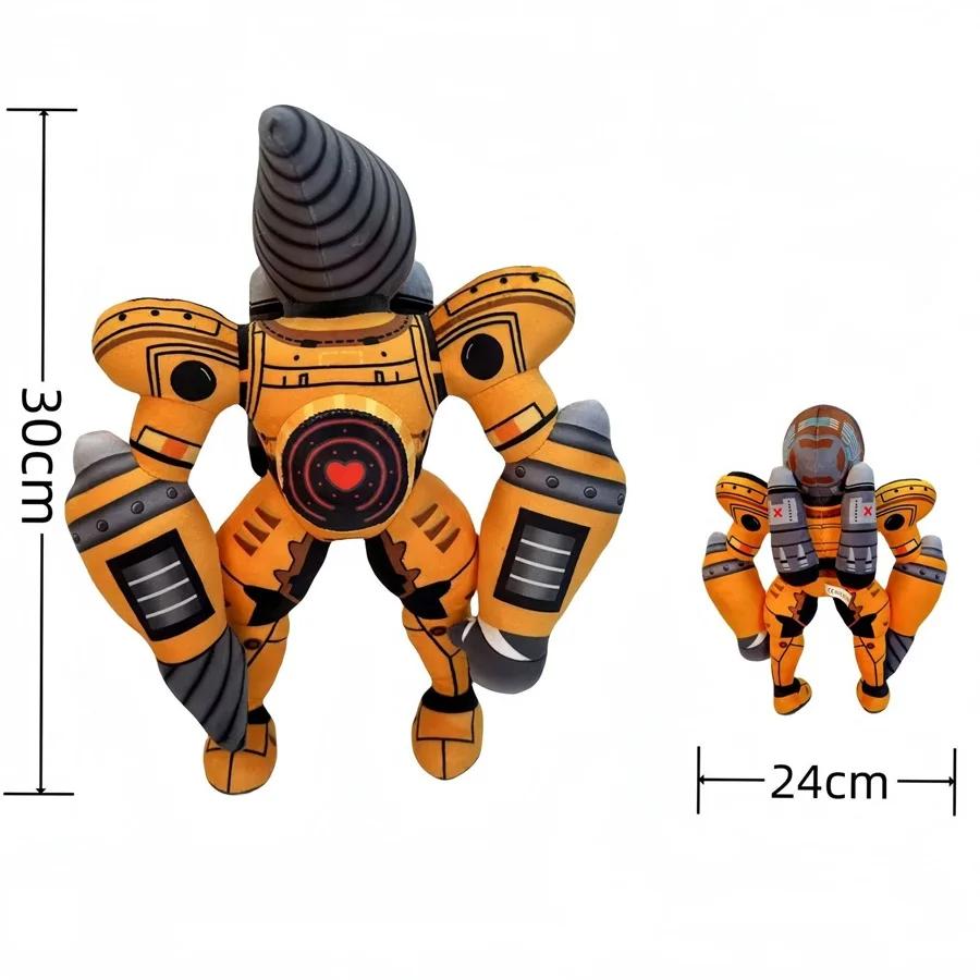 Toilet Titans Drill Man Upgrade TV Man Woman Cameraman  Clock Speaker Man Plush Stuffed Doll Soft Toy