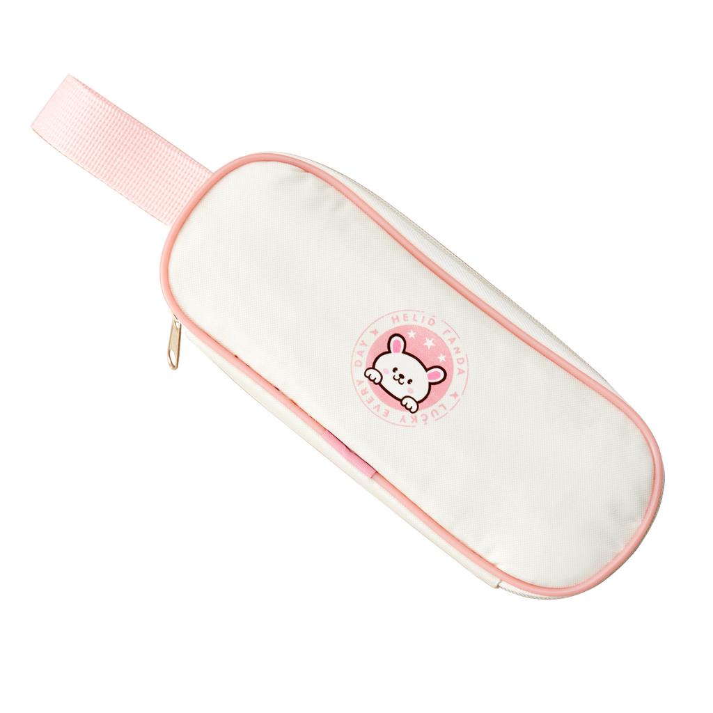 Travel Portable Cosmetic Brushes Bag Multifunctional Makeup Brush Storage Bag With Zipper Cute Waterproof Storage Pouch