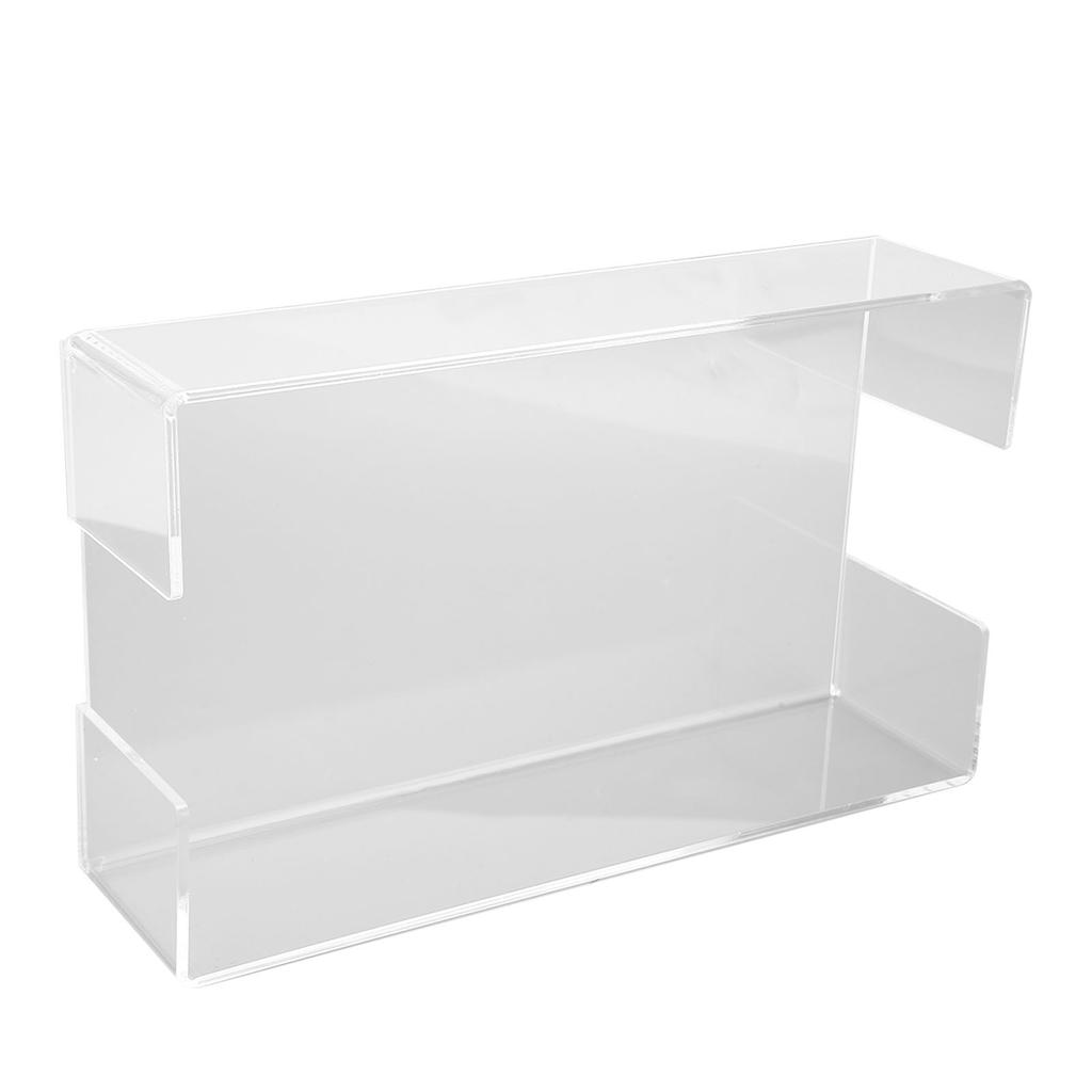 Napkin Tray Storage Holder Transparent Acrylic Modern 9.5x5.5x2.5in Large Capacity Napkin Dispenser for Party Kitchen