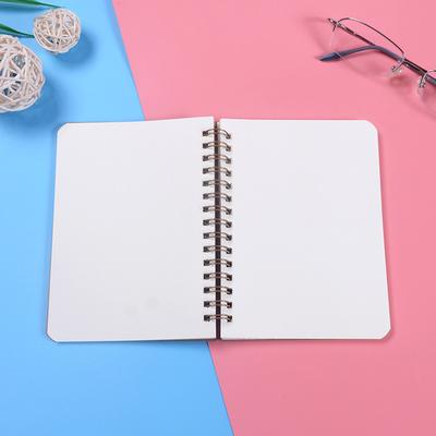 Retro Spiral Notebook Retro Kraft Vintage Blank Diary Notebook Journal Sketchbook Spiral Bound Paper