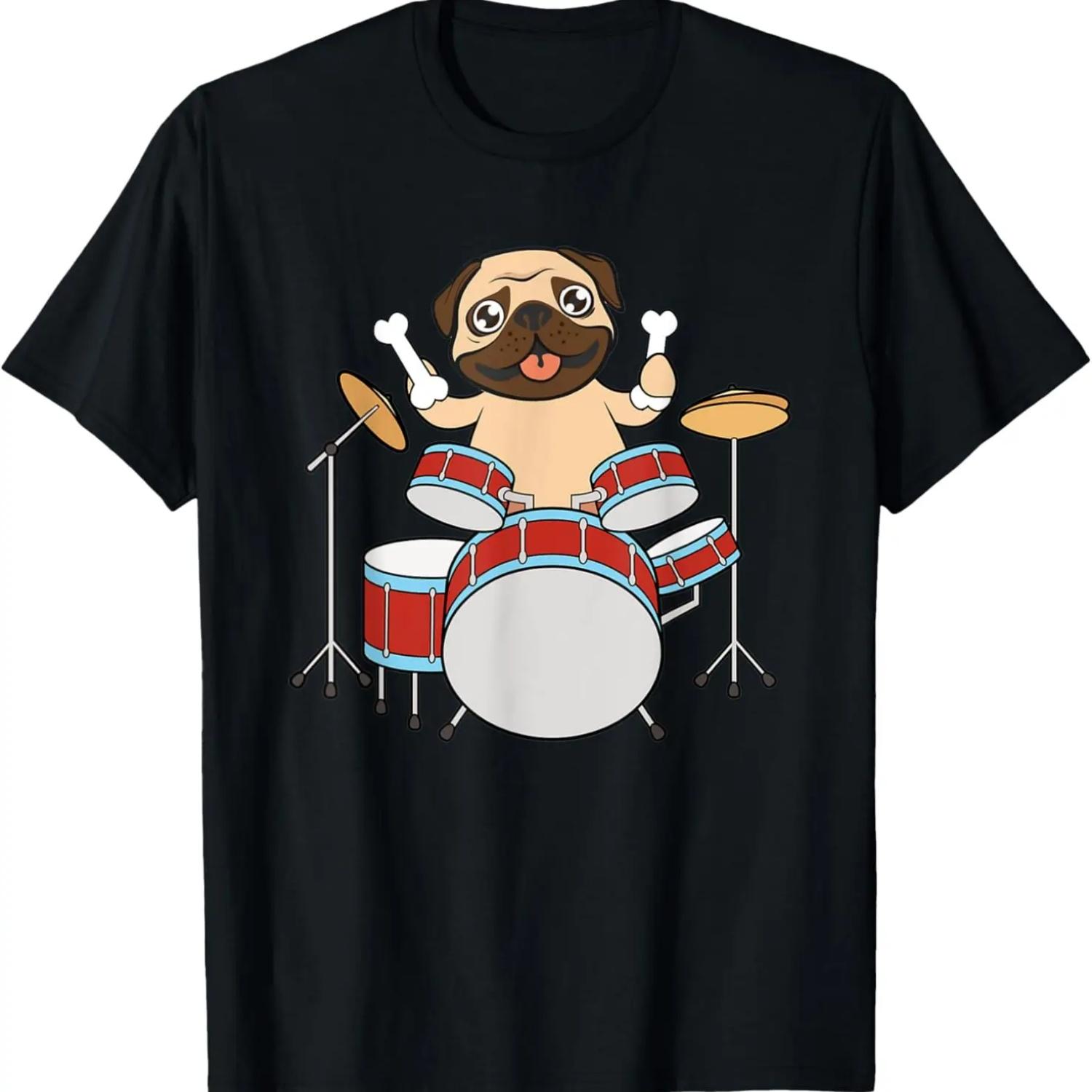 Drum Player Jesus Drum set Pick Jesus Drums Player T-Shirt S