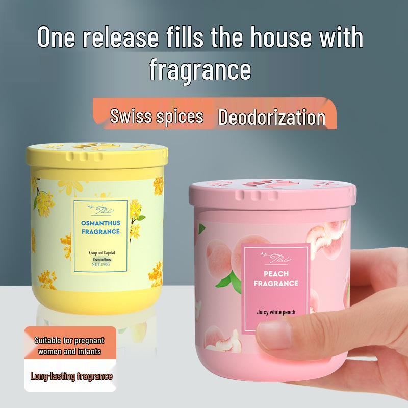 Long-lasting Air Freshener Solid Diffuser - Bathroom & Bedroom Odor Eliminator