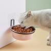 Non-slip Stainless Steel Dog Bowl Cartoon Pet Food Drinking Tray Dogs Food Water Feeder  Indoor