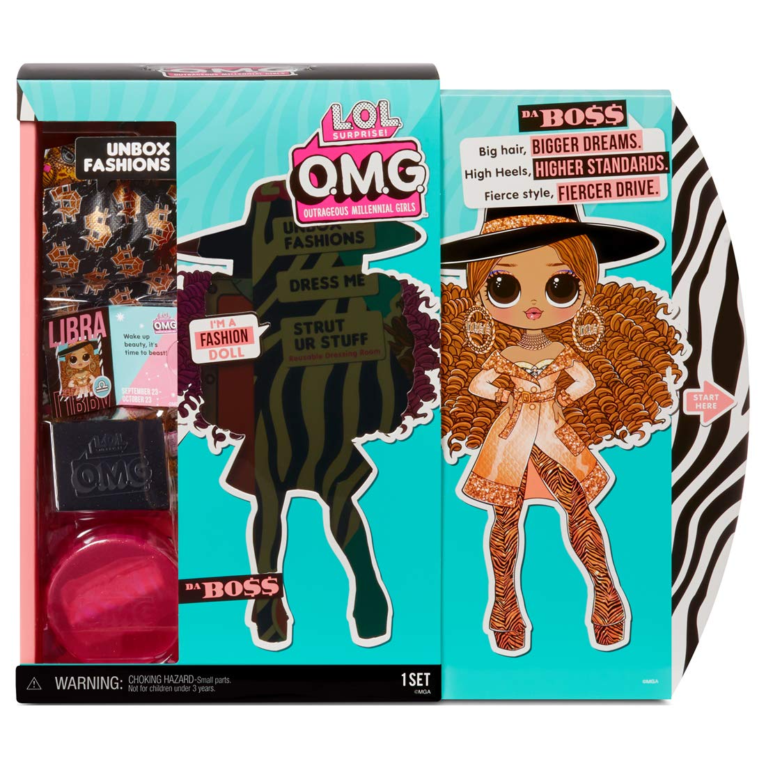 

Japanese Series 3 Da Vos [Official Product] L.O.L. Surprise! O.M.G. золотой