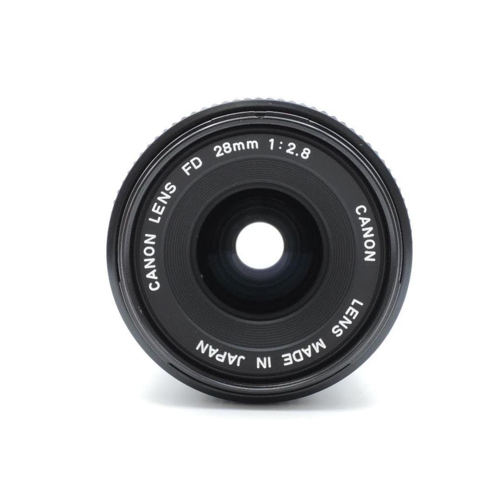 Used [Excellent Condition] CANON NEW FD MF 28mm f/2.8 No Fungus or Haze