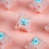 Outemu Kitty Silent Switch 5Pin Taktil 52gf Mechanische Tastatur Stummschalter Rosa Milchgehäuse Fabrikgeschmiert Hervorragendes Gefühl Benutzerdefiniert