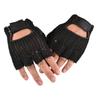 Leder Mesh Fingerlose Handschuhe Motocross Netz Autofahen Taktische Handschuhe Motorradzubehör Arbeit Radfahren Herrenhandschuhe