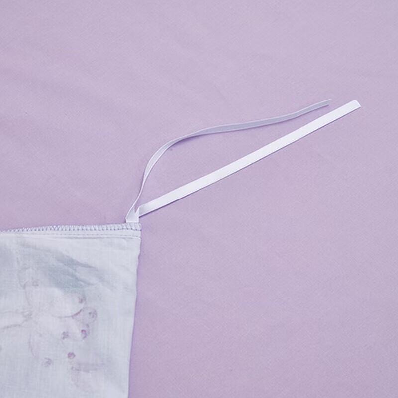 Mengjie Home Textiles Printed Silk Four-Piece Bedding Set