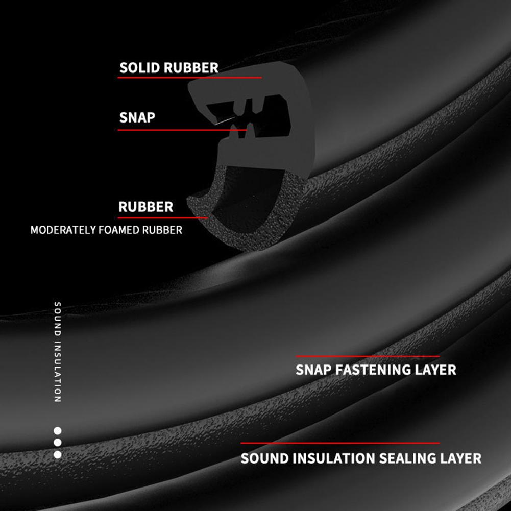 

2026 Hot Sale Brand. Good And High Quality 2m Car Door For Edge Protection Strip Anti-scratch Seal Weatherproof Decoration YAFEX China Mainland