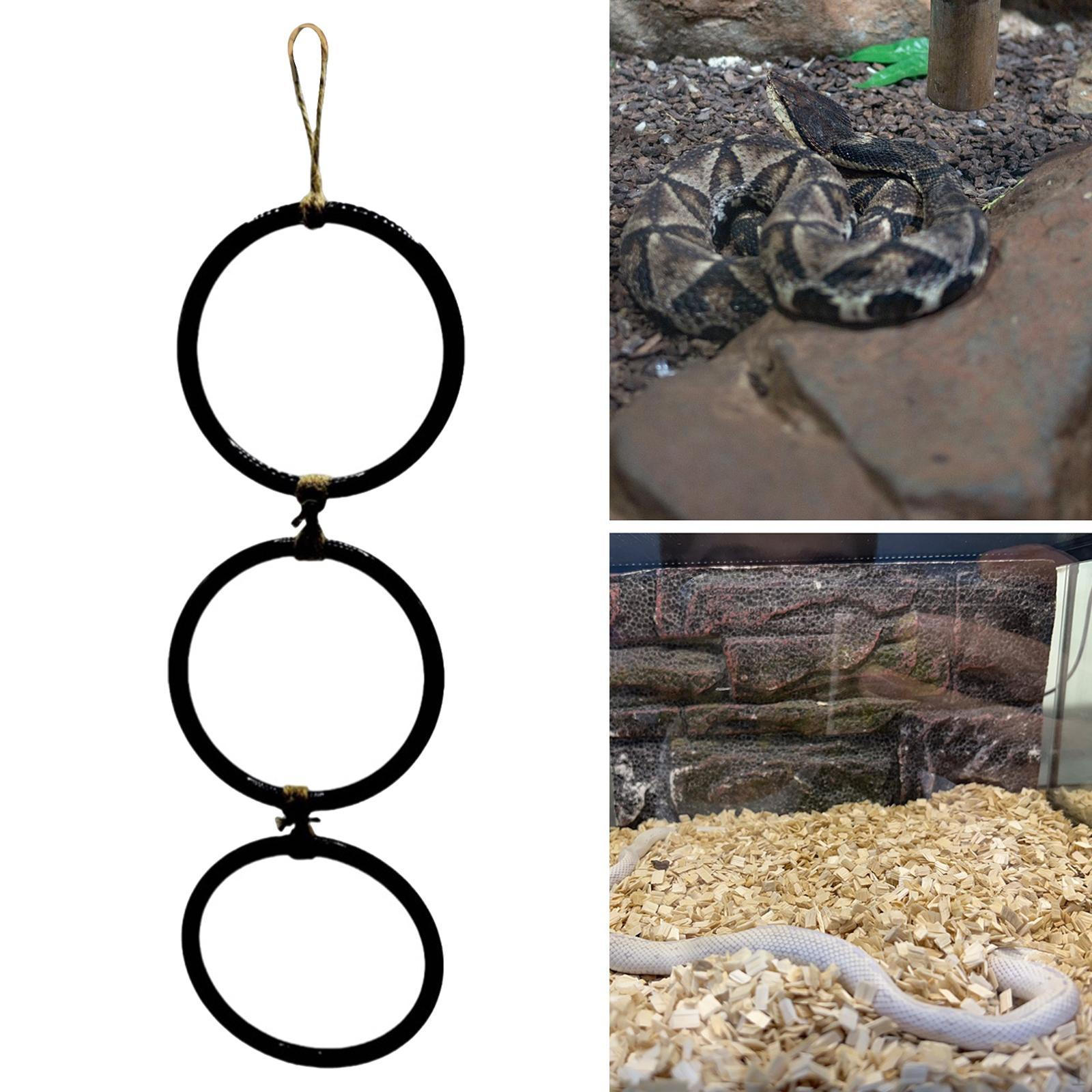 

Climbing Rings for Habitat Accessories Reptiles білий