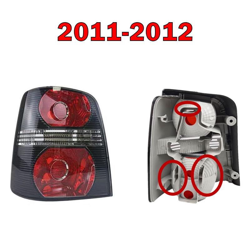 

Auto Parts Tail Light Signal Lamp For Volkswagen Touran 2011 2012 2013 2014 2015 Taillight Cover Car Light Housing Without Bulbs