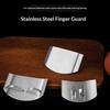 Stainless Steel Finger Guard Rustproof Anti-Cut Vegetable Chopping Protector for Home Cooking Food Prep Gifting