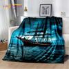 A Pirate Boat,Barque,Boat Ship Monster Soft Plush Blanket,Flannel Blanket Throw Blanket for Living Room Bedroom Bed Sofa Picnic