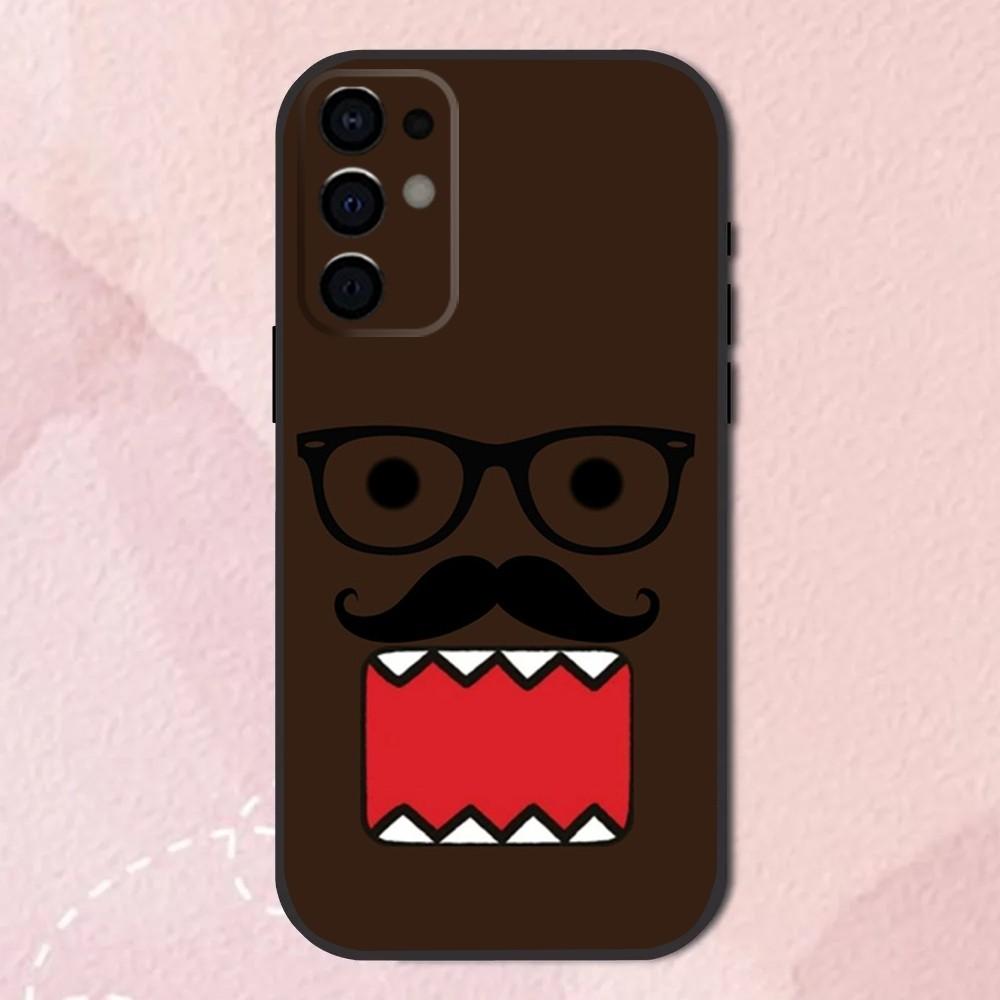 

Cute D-Domo-kun Phone Case For Samsung S24,S21,S22,S23,S30,Ultra,S20,Plus,Fe,Lite,Note,10,9,5G Black Soft Cover Samsung S21fe