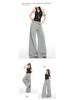 2026 Spring Low-Waist Drawstring Zipper Loose Drape Casual Pants