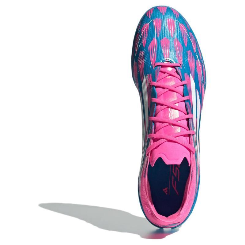 Adidas F50 Pro Turf Solar Blue Cloud White Solar Pink Sneakers IH8049