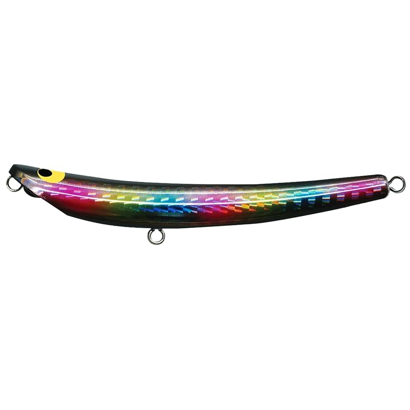 

POZIDRIVEGARAGE jig minnow swing wobbler 85S 85mm 12g black rainbow #14 lure