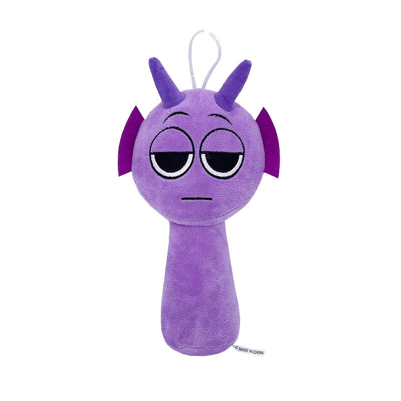 SprunkiPlush Toy Mr Fun Computer SprunkiPlushie Soft Toy Horror Games Cartoon Pillow Stuffed Doll Christmas for Birthday Gifts