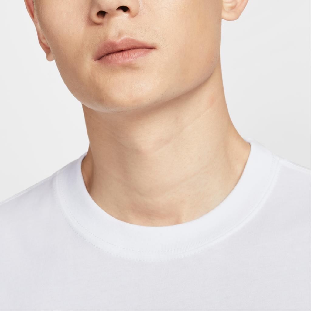 Nike Camiseta Deportiva con Logo de Letra Cuello Redondo Hombro Caído Manga Corta para Hombre Camisetas HQ9245100