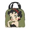 B-Bettys Boops Insulated Lunch Bag Food Container Portable Cooler Thermal Lunch Boxes For School Office