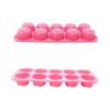 Silicone Rose Shaped Mold Tray for Baking Candy Chocolate Ice Cubes and Cake Making Flexible Nonstick Kitchen Tool with 10 Cavities