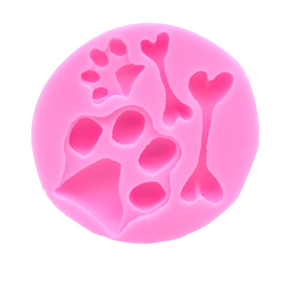 

Силиконовая форма для мастики в виде собачьих костей, украшение для свадебного торта