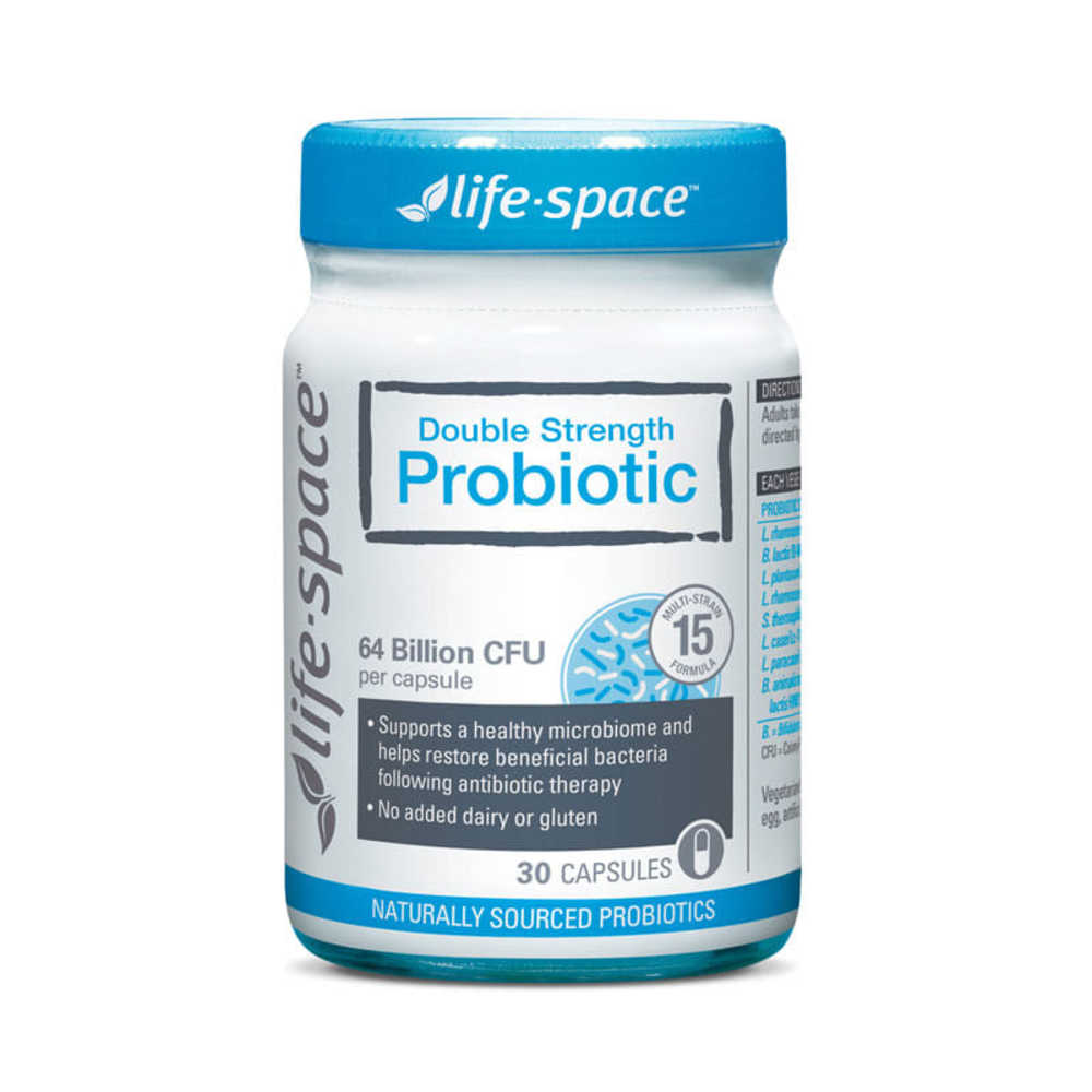 Life Space Double Strength Probiotic 30 Capsules x 6
