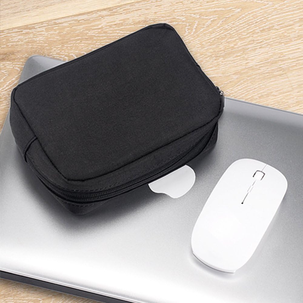 Universal Electronics/Accessories Soft Carrying Case Bag, Durable & Light-weight,Suitable for Out-going, Business, Travel and Cosmetics Kit