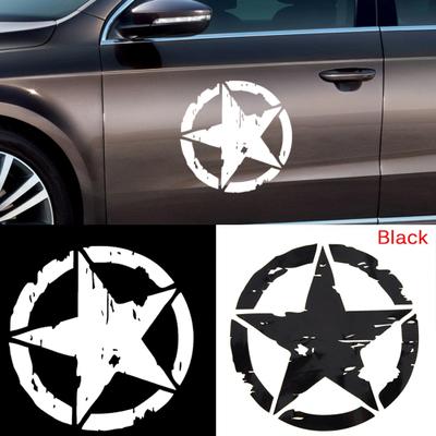 Yıldız Yapışkanlı Çıkartmalar Araba Çıkartmaları Motosiklet Su Geçirmez Dekor Şekillendirici