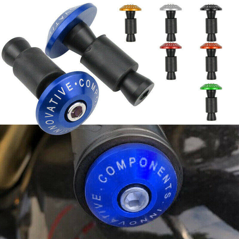2 PCS Motorcycle Handle Bar End Weight Handlebar Grips Cap Universal Motorcycle Modification