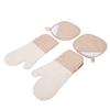 Oven Mitts Pot Holders Set 500 Degrees F Silicone Kitchen Oven Gloves Potholders Anti Slip Washable for Cooking Baking