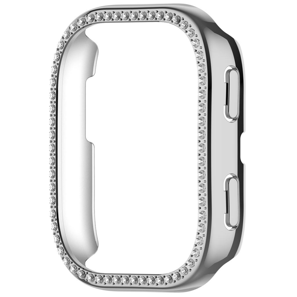 Bling PC Hollow Frame for Amazfit Bip6 (A2435) Smart Watch Diamond Crystal Bumper Protector for Amazfit Bip 6 (A2435) Accessorie