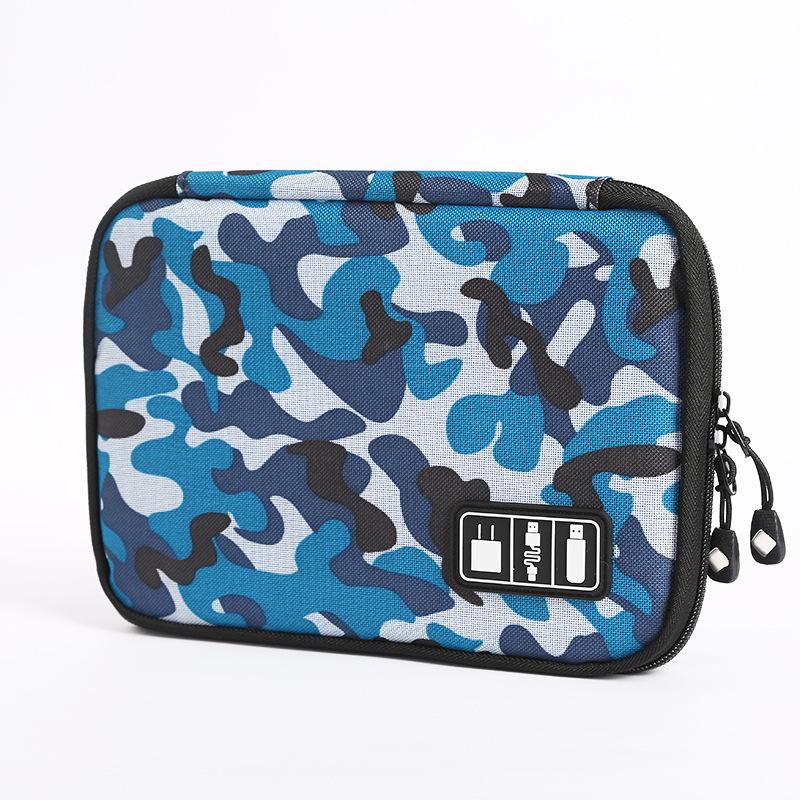 Customizable Large Capacity Multi-Functional Digital Accessories Bag for Power Bank, Mobile Phone, and Data Cable