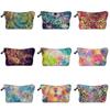 Man Tuo Lotus Makeup Bag Floral Clutch Multifunctional Travel Storage Toiletry Bag