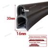 U-Shaped Rubber Seal Strip: Waterproof, Dustproof, Anti-Collision for Cabinets and Car Doors