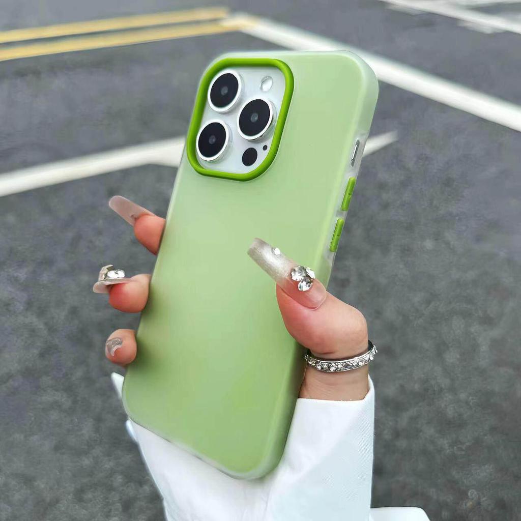 Frosted Jelly Phone Case for iPhone 17 Pro Max, 16, 13 Pro, 12 - High-End, Simple Design
