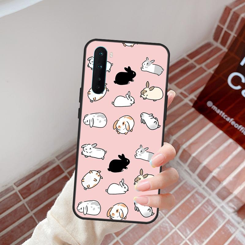 Bunny Rabbits Case For OnePlus 15 13 12 11 10T 13T 10R 12R 13R OnePlus Nord 5 CE 2 3 4 Lite N20 N30 Cover