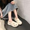 Sandals women's thick-soled soft-soled quick-drying hole shoes 2025 summer new beach shoes casual, comfortable and breathable