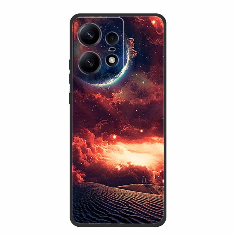 For Moto Edge 50 Pro Case Animals Soft Silicone TPU Phone Cases Back Cover For Motorola Edge 50 Pro 5G Wolf Protector Cool funda