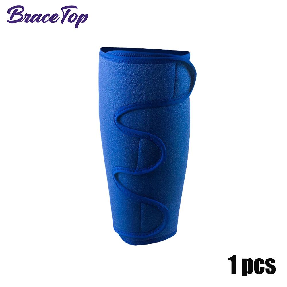 Bracetop 1 st Sport Benskydd Benvärmare Ärm Vadskydd Skydd Justerbart För Cykling Fotboll Basket Tyngdlyftning