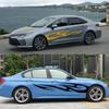 4PCS Car Door Side Stickers Hood Cover Decals Waterproof Vinyl Film Decoration Automobiles DIY Sports Styling Tuning Accessories
