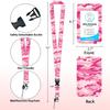 Camouflage Id Badge Holder Camouflage Retractable Clip Id Holder Camouflage Lanyard Set  Lanyard And Id Card Holder